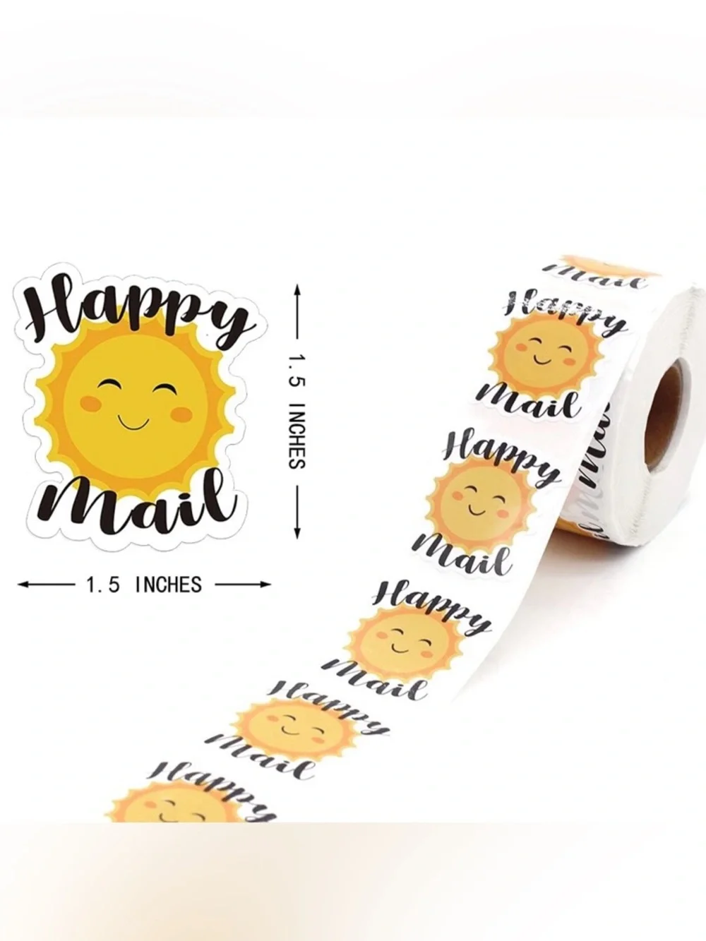 100 “Happy Mail” Stickers